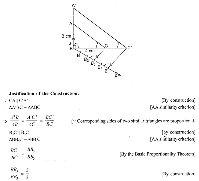 RD Sharma Class 10 Solutions Chapter 9 Constructions Ex 9.2 16