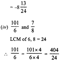 RD Sharma Class 8 Solutions Chapter 1 Rational Numbers Ex 1.1 24