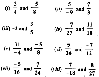 RD Sharma Class 8 Solutions Chapter 1 Rational Numbers Ex 1.1 4