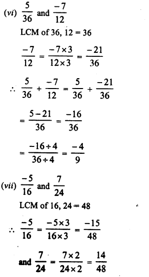 RD Sharma Class 8 Solutions Chapter 1 Rational Numbers Ex 1.1 9