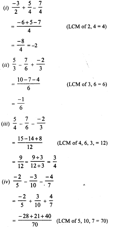 RD Sharma Class 8 Solutions Chapter 1 Rational Numbers Ex 1.4 11