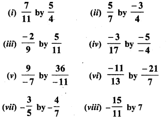 RD Sharma Class 8 Solutions Chapter 1 Rational Numbers Ex 1.5 1