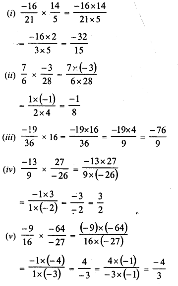 RD Sharma Class 8 Solutions Chapter 1 Rational Numbers Ex 1.5 10