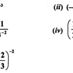 RD Sharma Class 8 Solutions Chapter 2 Powers Ex 2.1 1