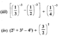 RD Sharma Class 8 Solutions Chapter 2 Powers Ex 2.1 12