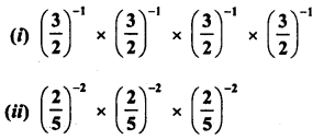 RD Sharma Class 8 Solutions Chapter 2 Powers Ex 2.2 1