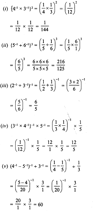 RD Sharma Class 8 Solutions Chapter 2 Powers Ex 2.2 10