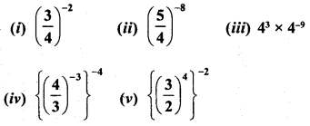 RD Sharma Class 8 Solutions Chapter 2 Powers Ex 2.2 13