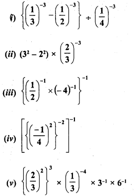 RD Sharma Class 8 Solutions Chapter 2 Powers Ex 2.2 15