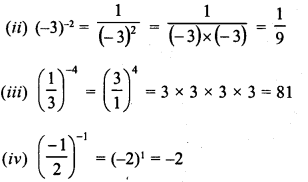 RD Sharma Class 8 Solutions Chapter 2 Powers Ex 2.2 6