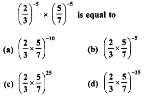 RD Sharma Class 8 Solutions Chapter 2 Powers MCQS 26