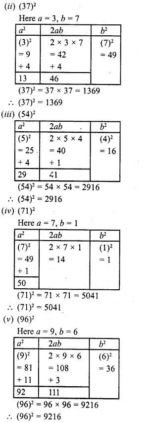 RD Sharma Class 8 Solutions Chapter 3 Squares and Square Roots Ex 3.3 2