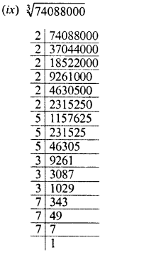 RD Sharma Class 8 Solutions Chapter 4 Cubes and Cube Roots Ex 4.3 7