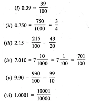 RD Sharma Class 9 Solutions Chapter 1 Number Systems Ex 1.3 Q1.1