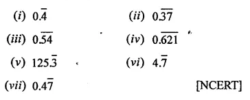 RD Sharma Class 9 Solutions Chapter 1 Number Systems Ex 1.3 Q2.1