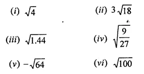 RD Sharma Class 9 Solutions Chapter 1 Number Systems Ex 1.4 Q4.1