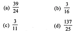 RD Sharma Class 9 Solutions Chapter 1 Number Systems MCQS Q10.1