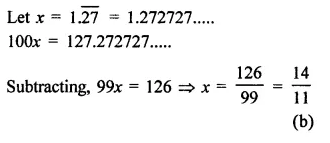 RD Sharma Class 9 Solutions Chapter 1 Number Systems MCQS Q13.2