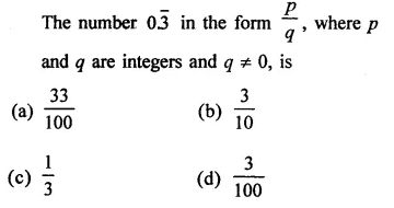 RD Sharma Class 9 Solutions Chapter 1 Number Systems MCQS Q14.1