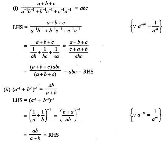RD Sharma Class 9 Solutions Chapter 2 Exponents of Real Numbers Ex 2.1 Q5.2