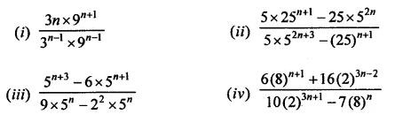 RD Sharma Class 9 Solutions Chapter 2 Exponents of Real Numbers Ex 2.1 Q7.1