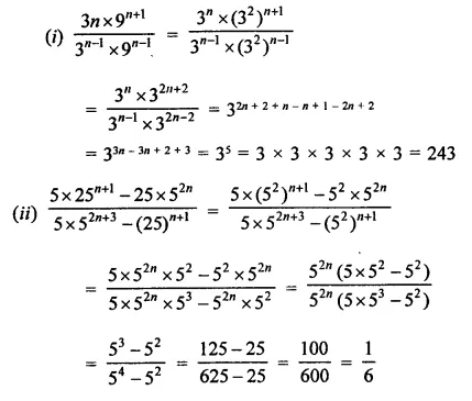 RD Sharma Class 9 Solutions Chapter 2 Exponents of Real Numbers Ex 2.1 Q7.2