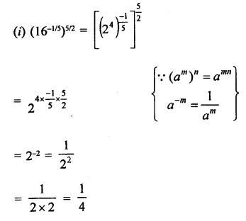 RD Sharma Class 9 Solutions Chapter 2 Exponents of Real Numbers Ex 2.2 Q2.2