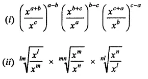 RD Sharma Class 9 Solutions Chapter 2 Exponents of Real Numbers Ex 2.2 Q21.1