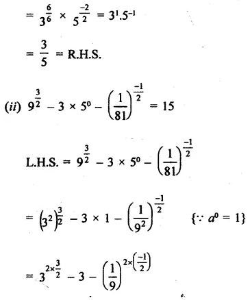 RD Sharma Class 9 Solutions Chapter 2 Exponents of Real Numbers Ex 2.2 Q3.4