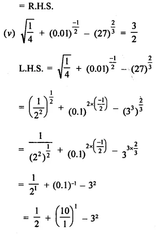 RD Sharma Class 9 Solutions Chapter 2 Exponents of Real Numbers Ex 2.2 Q3.8