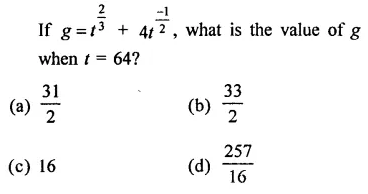 RD Sharma Class 9 Solutions Chapter 2 Exponents of Real Numbers MCQS Q27.1