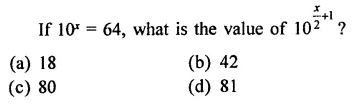 RD Sharma Class 9 Solutions Chapter 2 Exponents of Real Numbers MCQS Q38.1