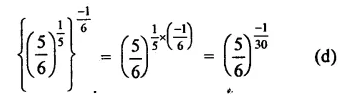 RD Sharma Class 9 Solutions Chapter 2 Exponents of Real Numbers MCQS Q6.2