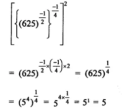 RD Sharma Class 9 Solutions Chapter 2 Exponents of Real Numbers VSAQS Q12.2