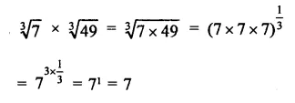 RD Sharma Class 9 Solutions Chapter 2 Exponents of Real Numbers VSAQS Q7.1