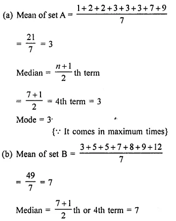 RD Sharma Class 9 Solutions Chapter 24 Measures of Central Tendency MCQS 13.1