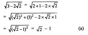 RD Sharma Class 9 Solutions Chapter 3 Rationalisation MCQS Q19.2