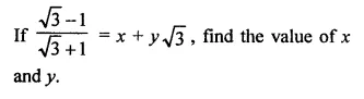 RD Sharma Class 9 Solutions Chapter 3 Rationalisation VSAQS Q4.1