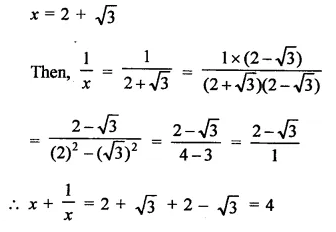 RD Sharma Class 9 Solutions Chapter 3 Rationalisation VSAQS Q7.1