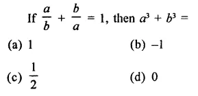 RD Sharma Class 9 Solutions Chapter 4 Algebraic Identities MCQS Q10.1