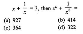 RD Sharma Class 9 Solutions Chapter 4 Algebraic Identities MCQS Q4.1