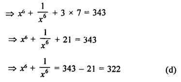 RD Sharma Class 9 Solutions Chapter 4 Algebraic Identities MCQS Q4.3