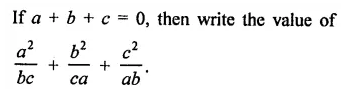 RD Sharma Class 9 Solutions Chapter 4 Algebraic Identities VSAQS Q7.1