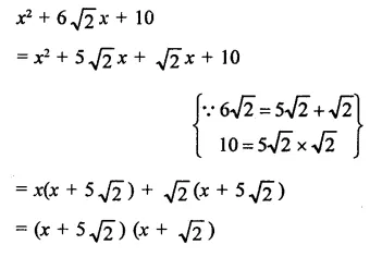 RD Sharma Class 9 Solutions Chapter 5 Factorisation of Algebraic Expressions Ex 5.1 Q26.1