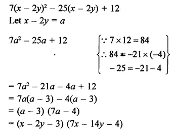 RD Sharma Class 9 Solutions Chapter 5 Factorisation of Algebraic Expressions Ex 5.1 Q34.1