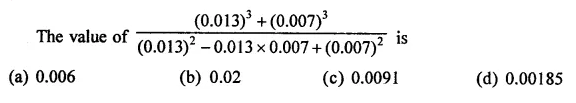 RD Sharma Class 9 Solutions Chapter 5 Factorisation of Algebraic Expressions MCQS Q7.1