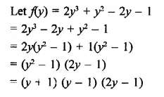 RD Sharma Class 9 Solutions Chapter 6 Factorisation of Polynomials Ex 6.5 Q13.1