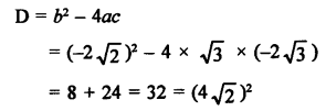 RS Aggarwal Class 10 Solutions Chapter 10 Quadratic Equations Test Yourself 29