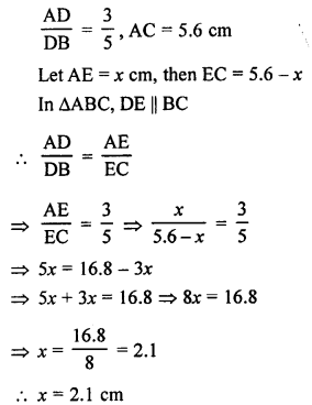 RS Aggarwal Class 10 Solutions Chapter 4 Triangles MCQS 26