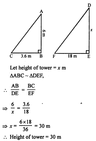 RS Aggarwal Class 10 Solutions Chapter 4 Triangles MCQS 5